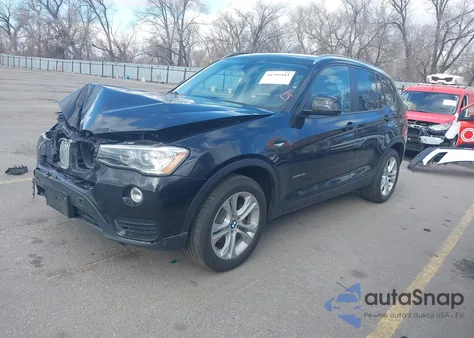 2015 BMW X3 xDrive35I из США, поврежденный, VIN 5UXWX7C58F0K33332